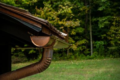 Copper Downspout Replacement