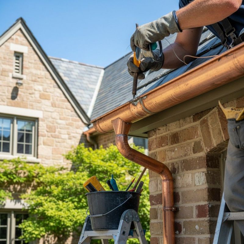 Copper Gutter Service