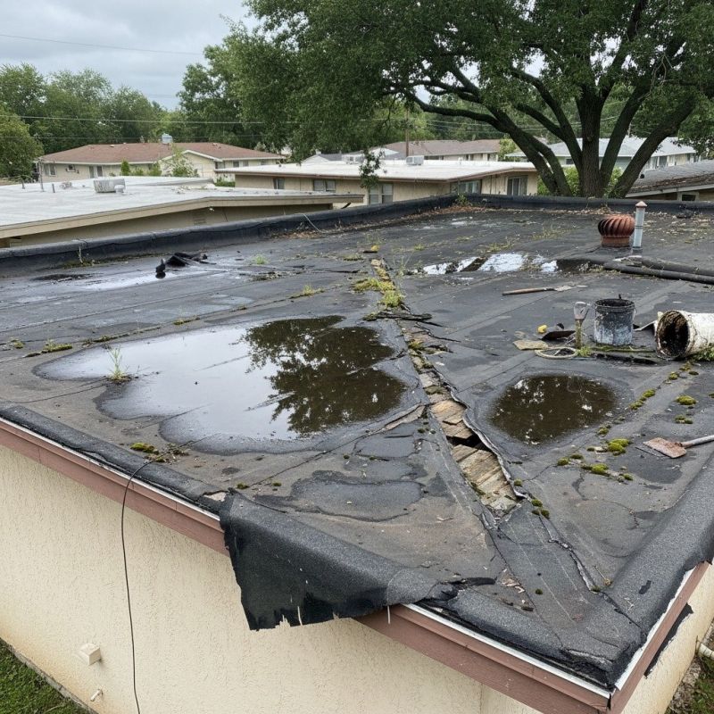 Roof Drainage Repair