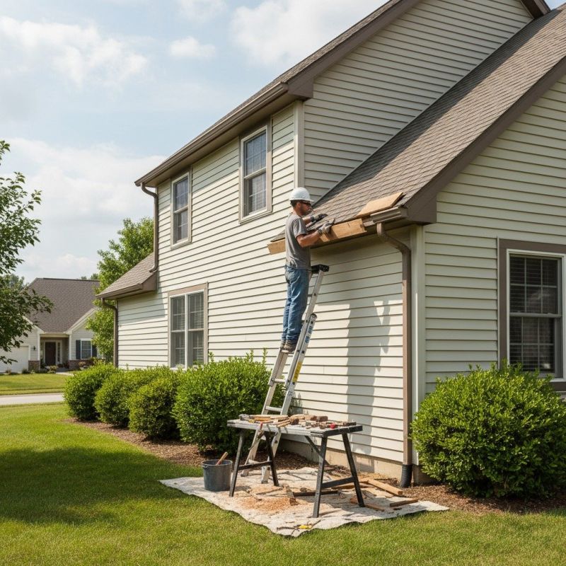 Wood Gutter Repair